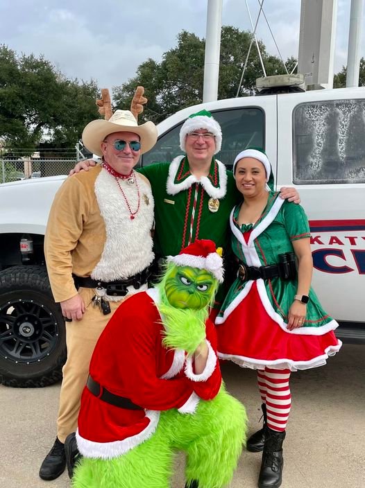 In Katy, the Grinch and some of his handlers made appearances at various events around the city as Christmas season gets underway.
